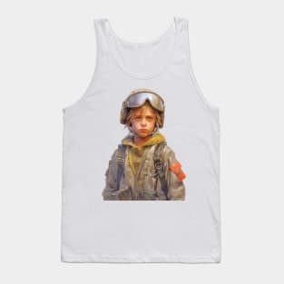 Innocent Valor: The Courageous Journey of a Young Soldier Tank Top